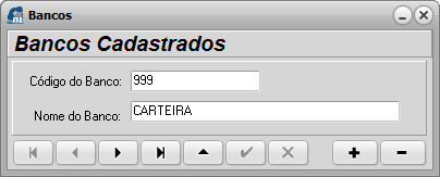 Basic 10 – Cadastro de Bancos